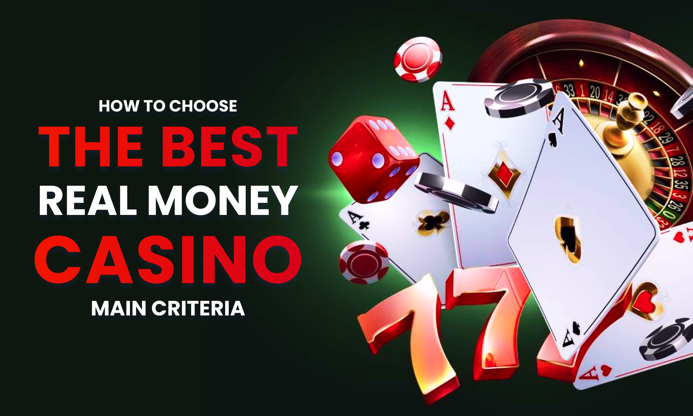 How to Choose the Best Real Money Casino